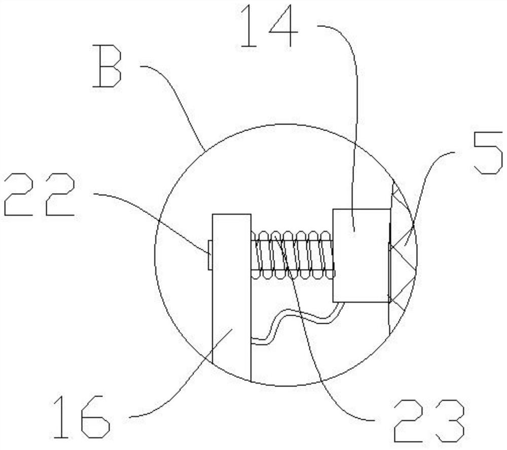 Self-cleaning anti-adhesion device for marine instrument