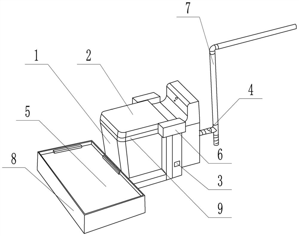 Environment-friendly toilet stool biodegradation system and control method thereof