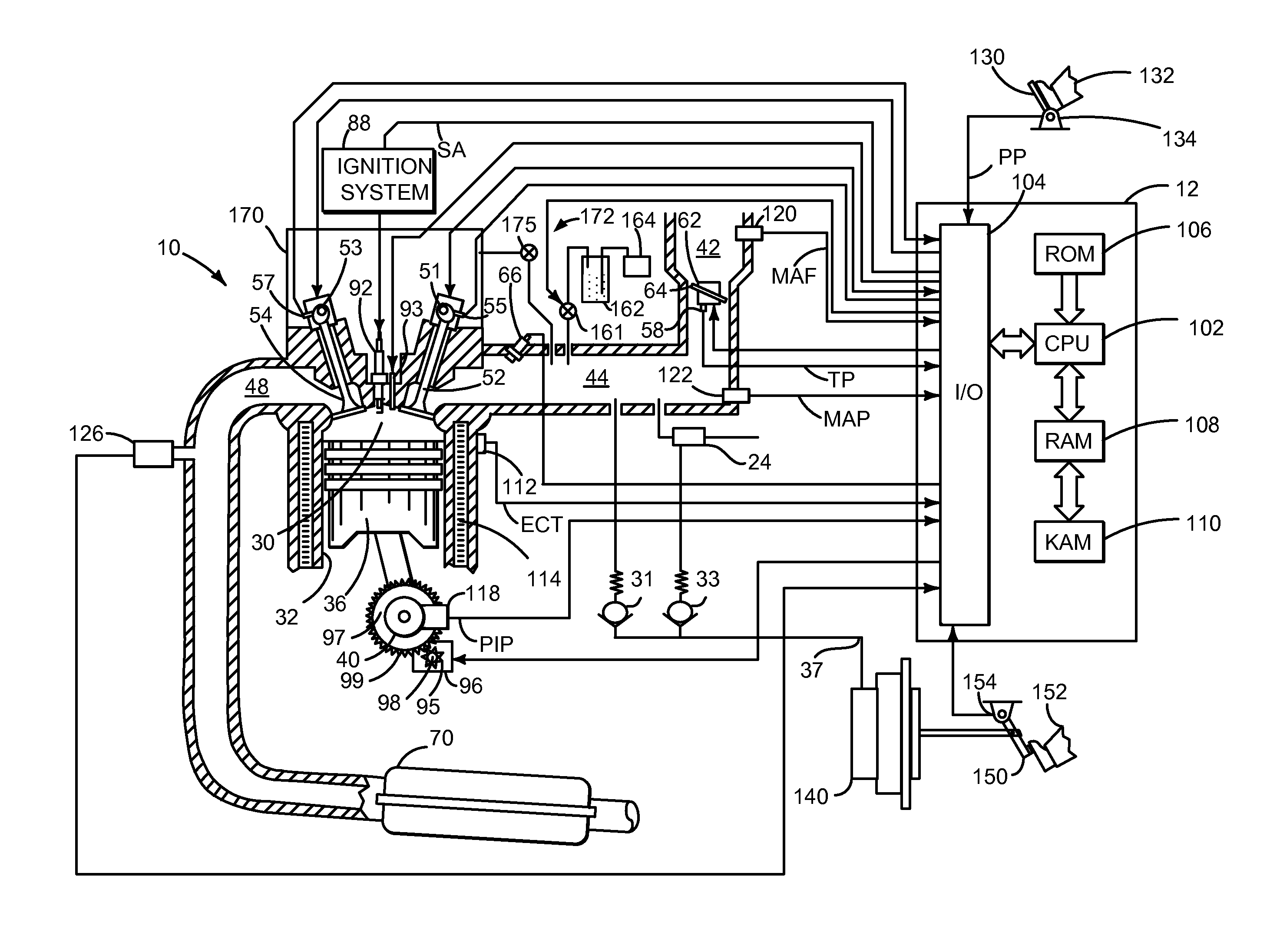 Method and system for increasing vacuum generation by an engine