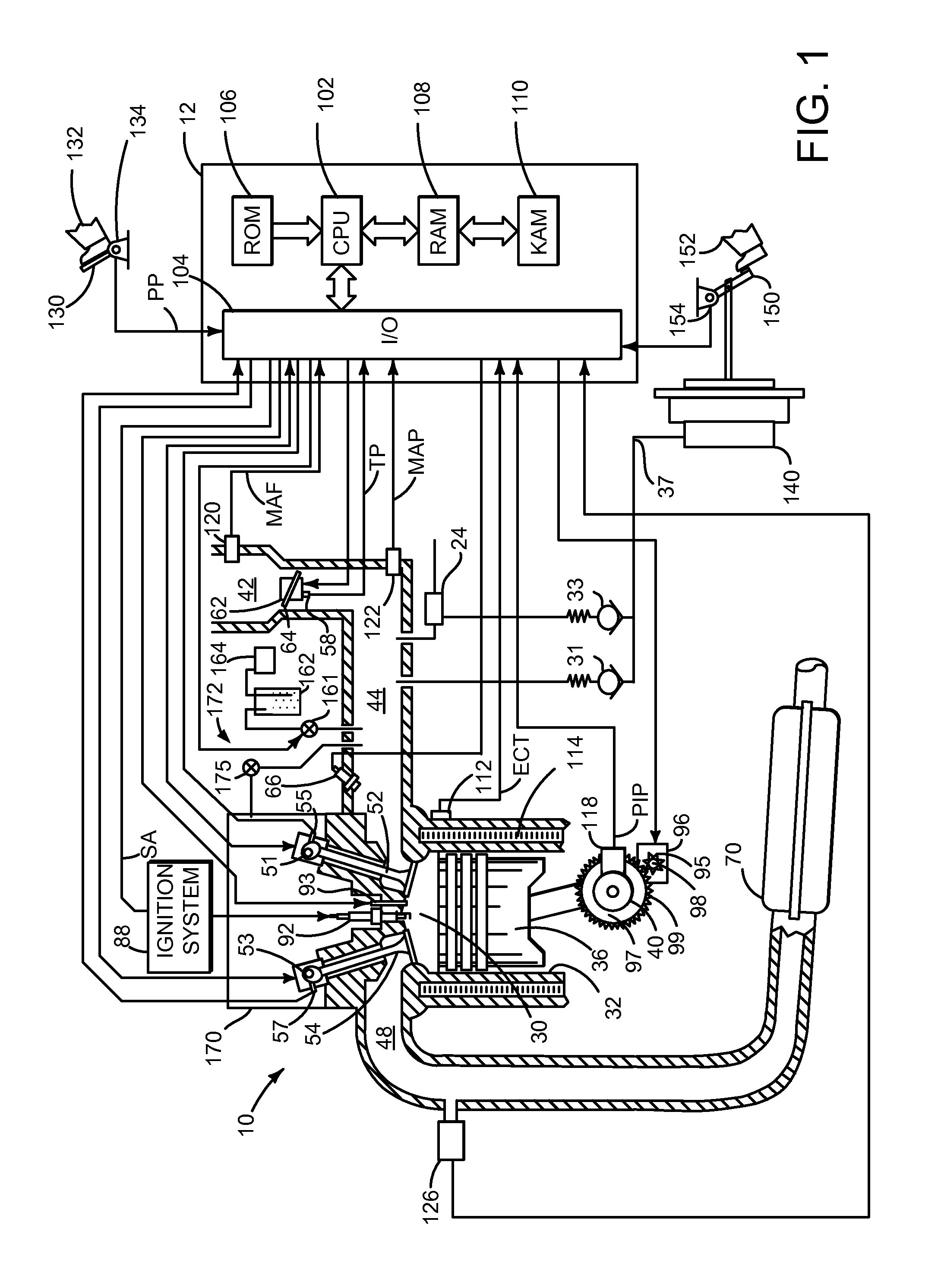 Method and system for increasing vacuum generation by an engine