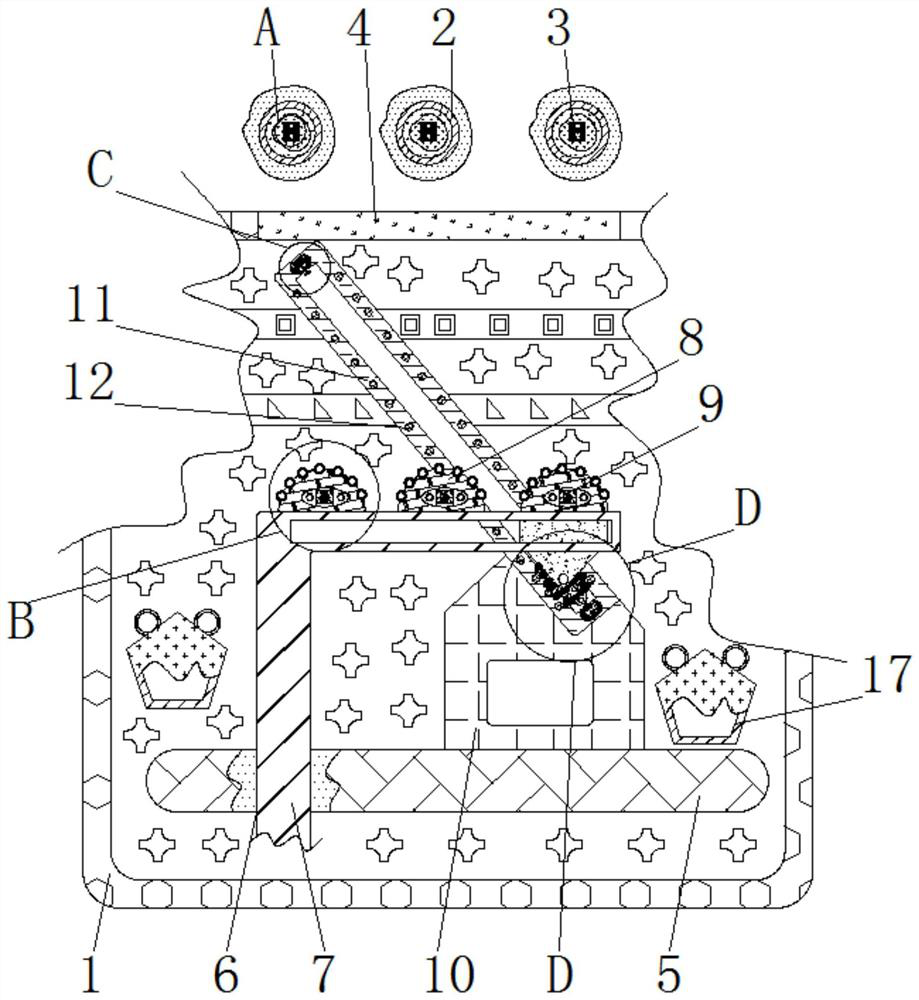 Intelligent manufacturing device for lubricating movable joint of robot