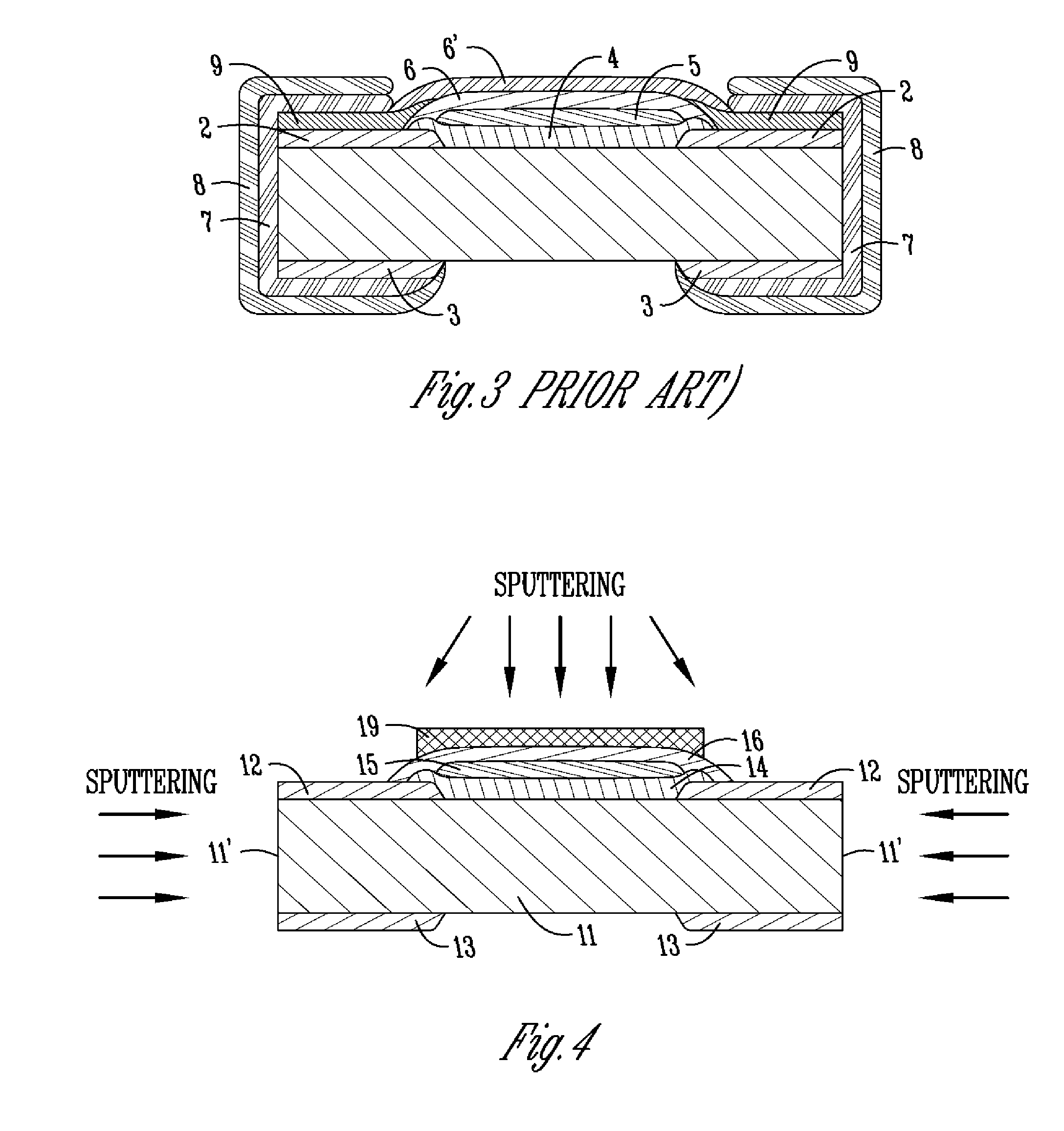 Sulfuration resistant chip resistor and method for making same