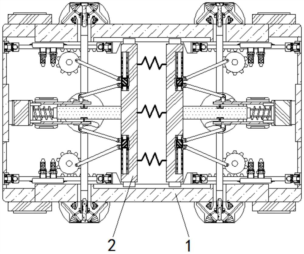 Heat dissipation and fire prevention device for blockchain management server