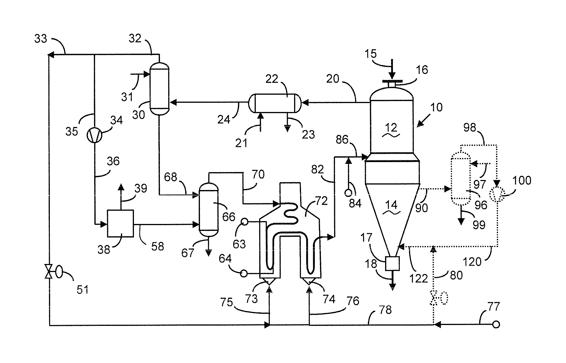 Method and apparatus for production of direct reduced iron (DRI) utilizing coke oven gas