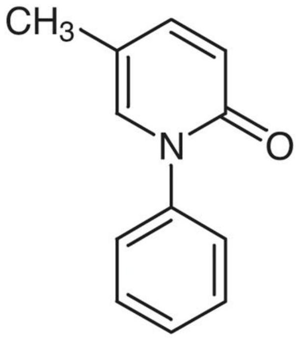 Method for determining content of effective components of pirfenidone tablets