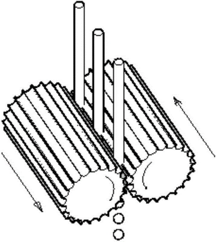 Method for producing compound fertilizer by extrusion-kneading process