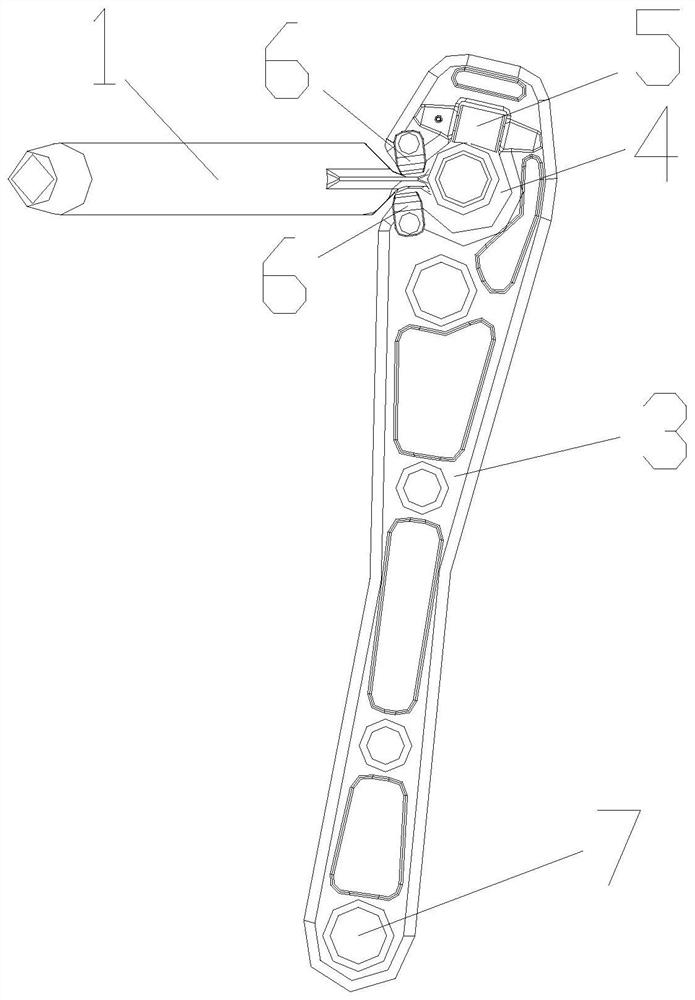 A variable lane personnel protection device used on the steel wire rope of expansion equipment