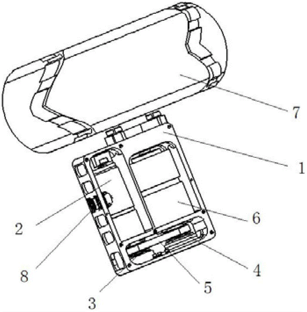 Modular drive wheel and modular robot containing it