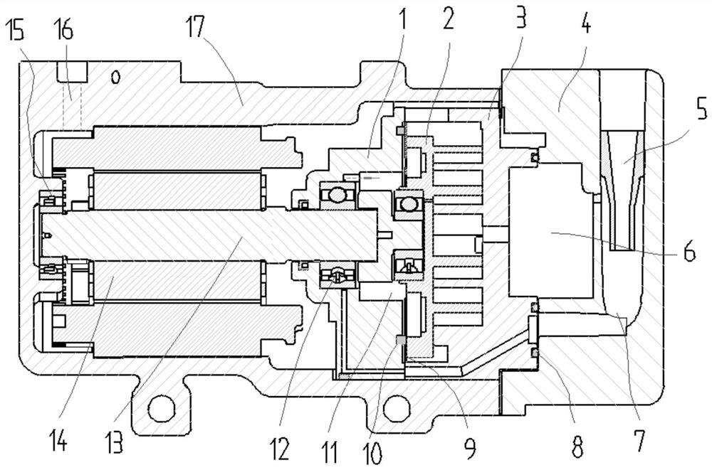 Oil return structure of compressor, compressor and air conditioner