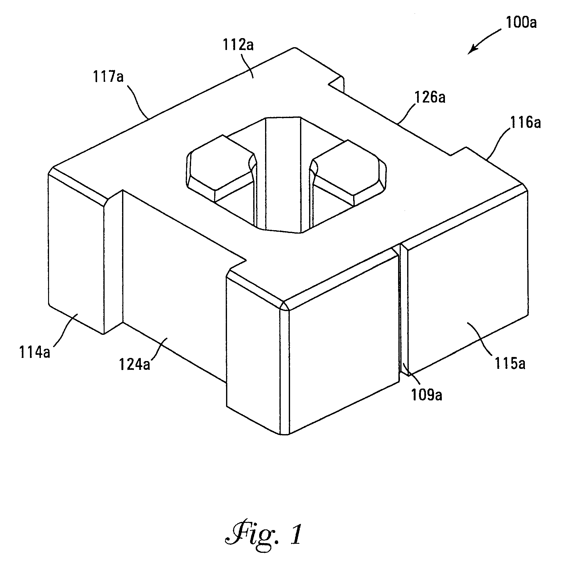 Columnar block fence system