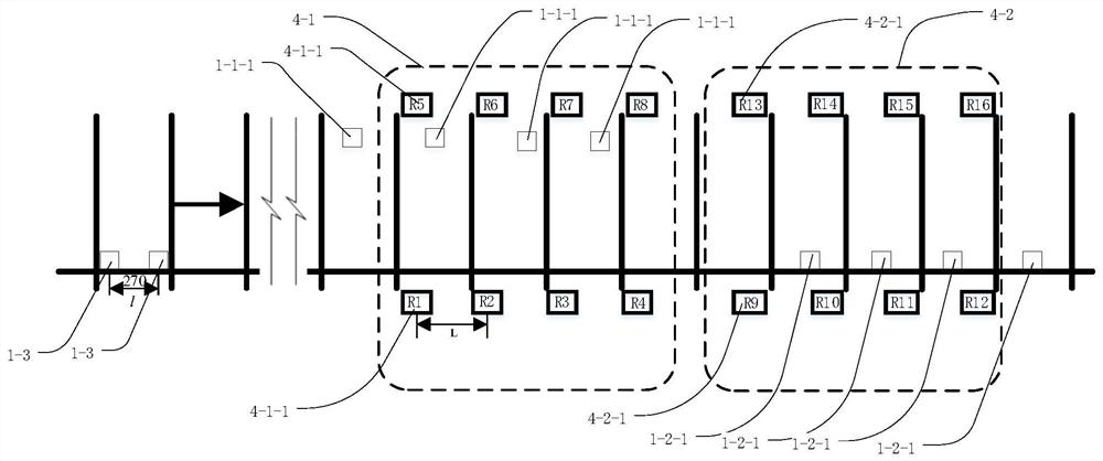 Wheel tread damage detection method based on an urban rail vehicle wheel tread damage detection system