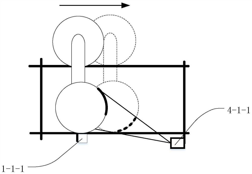 Wheel tread damage detection method based on an urban rail vehicle wheel tread damage detection system