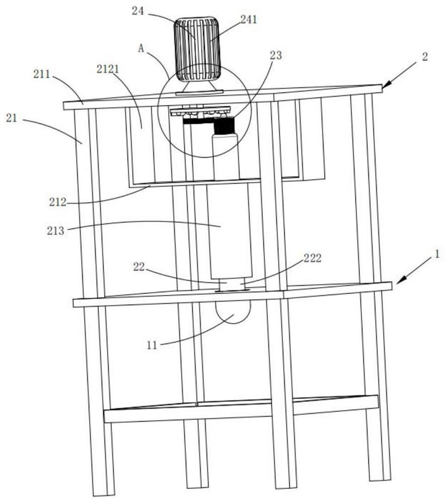 A dough kneading device