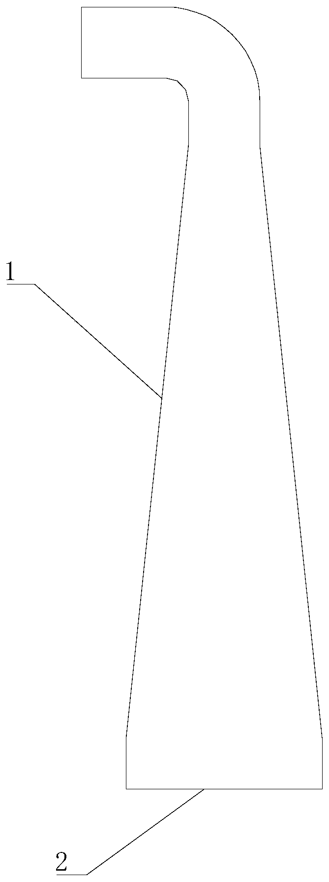 Jet stripping electric resection head and jet stripping electric resection device