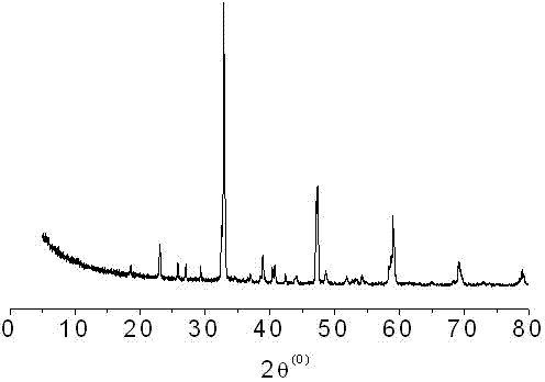 Method for preparing monocrystalline CaTiO3 dendrite