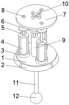 Segmented seawater sampling device