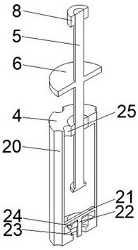 Segmented seawater sampling device