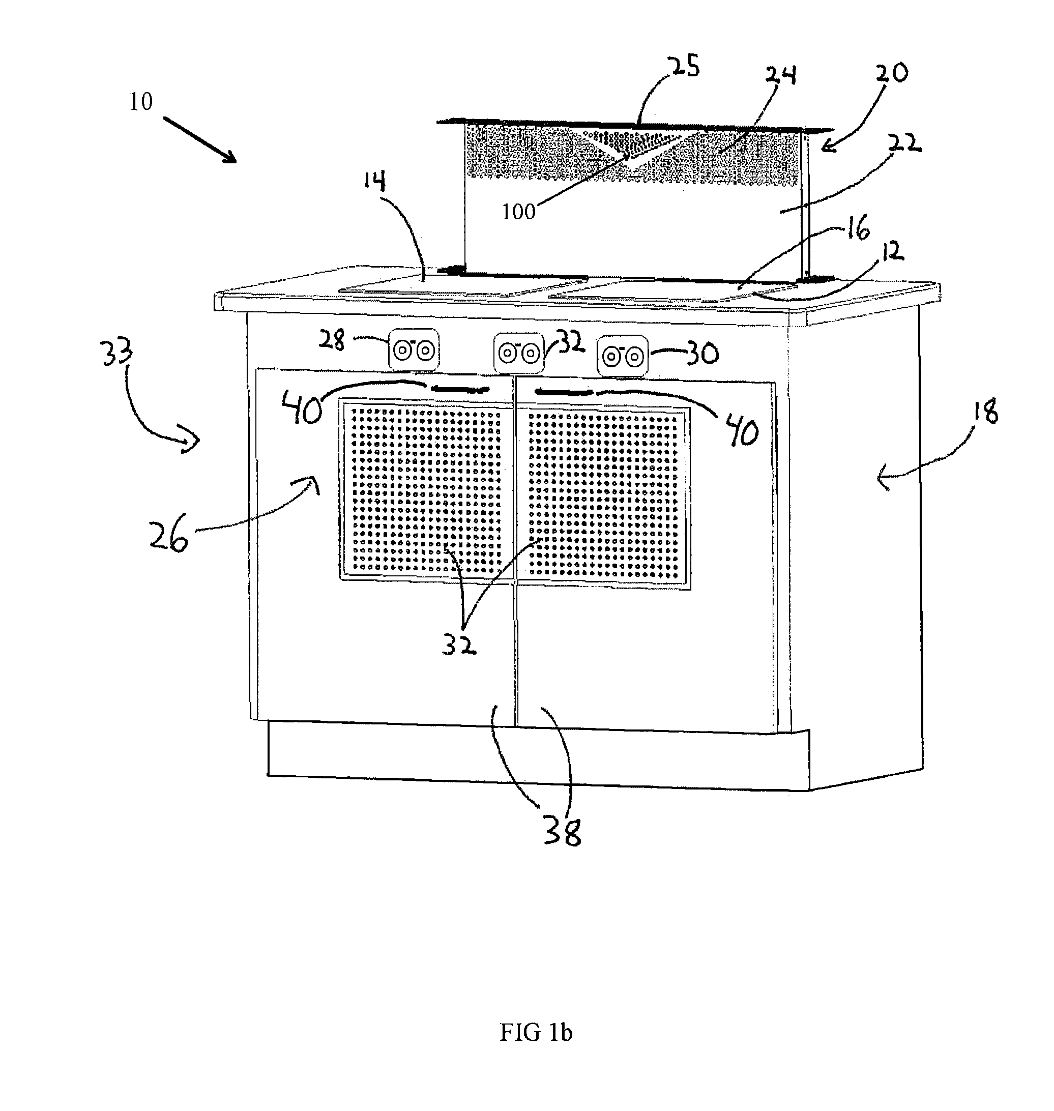 Cooking Device with Ventilation and Filtration System