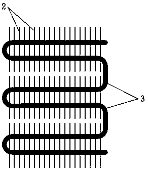 Fin type heat exchanger system having cleaning function and method