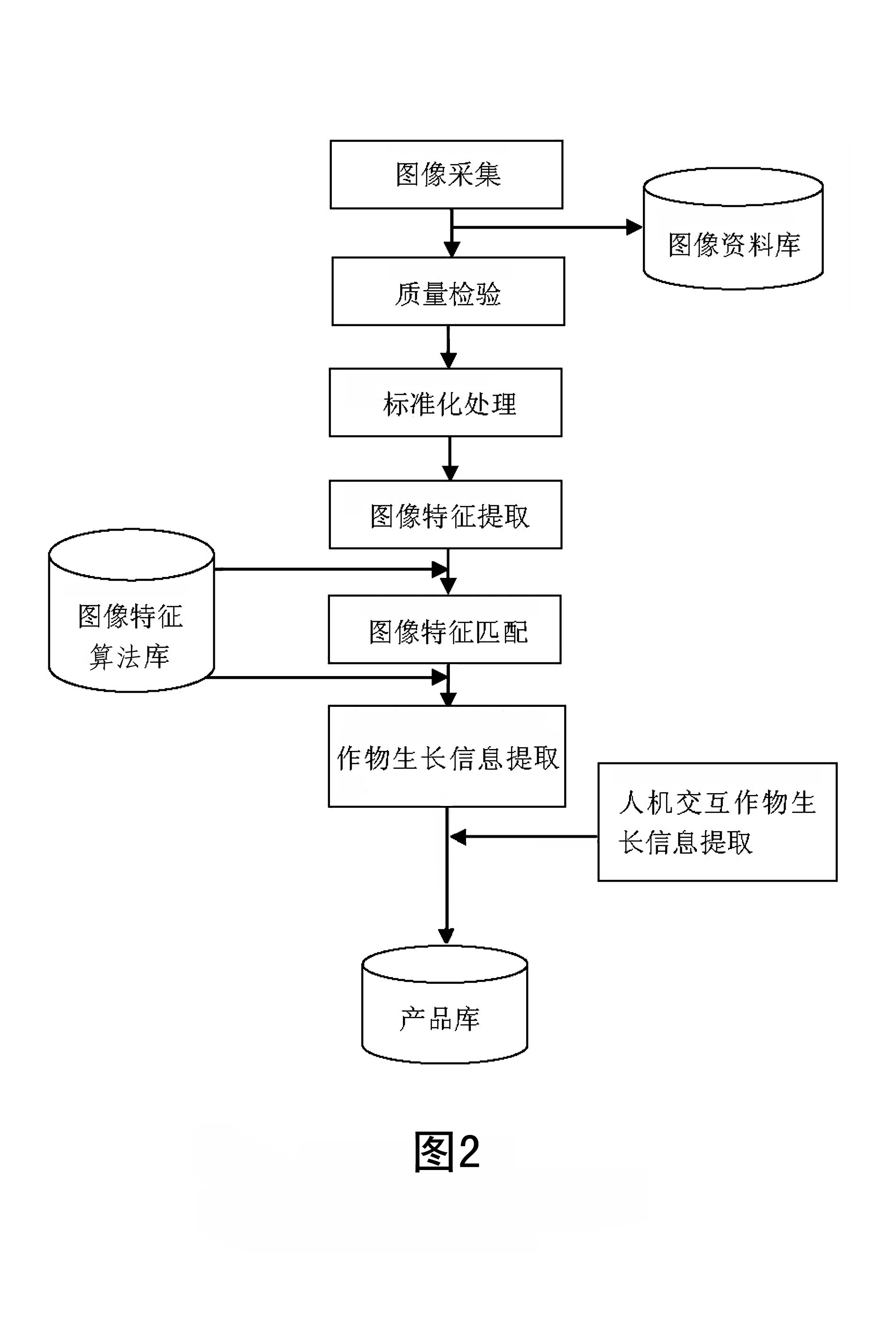 Automatic observation method and device for crop development and growth