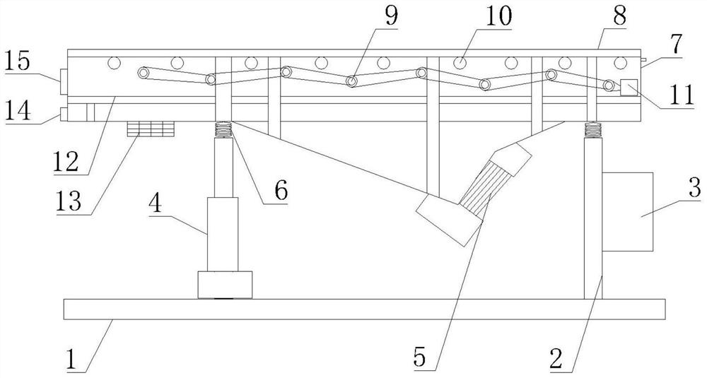 Green soybean cleaning system and cleaning method