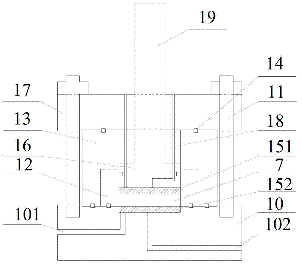 Multi-stage temperature-control unsaturated-soil creepmeter