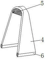 Multi-fulcrum vest bag and preparation method thereof