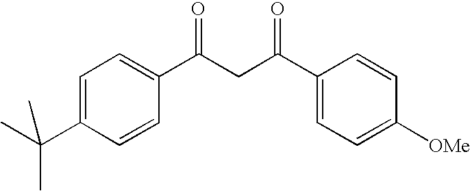 Photostable photoprotective compositions comprising dibenzoylmethane and amide oil compounds and a compound that accepts the excited triplet level energy of said dibenzoylmethane(s)