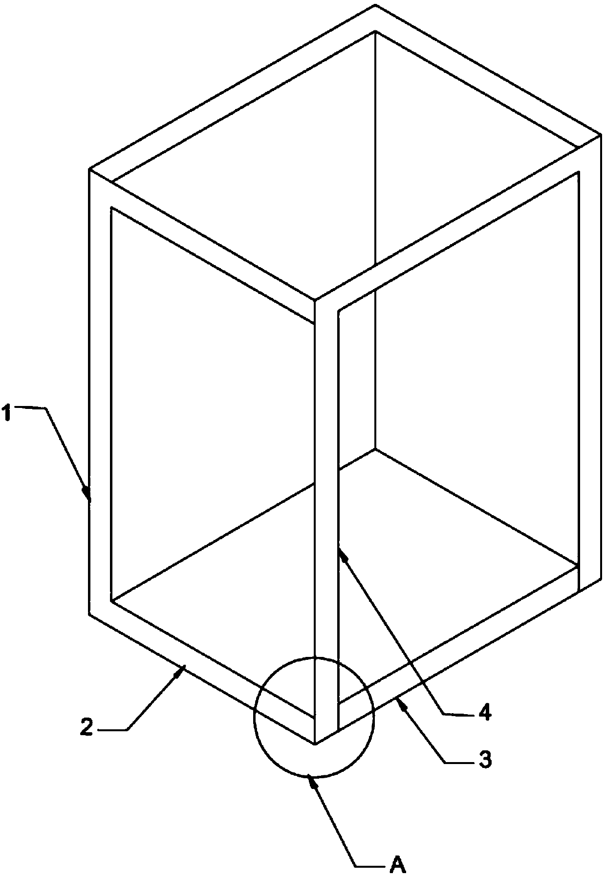 Mortise and tenon structure for furniture production and assembly