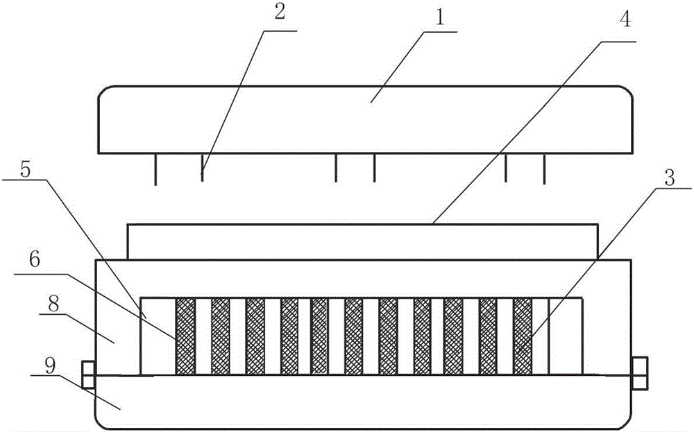 A long-acting constant temperature moxibustion device