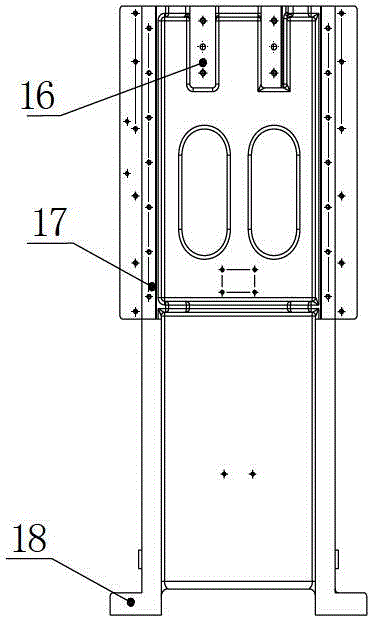 Four-axis linkage machine tool