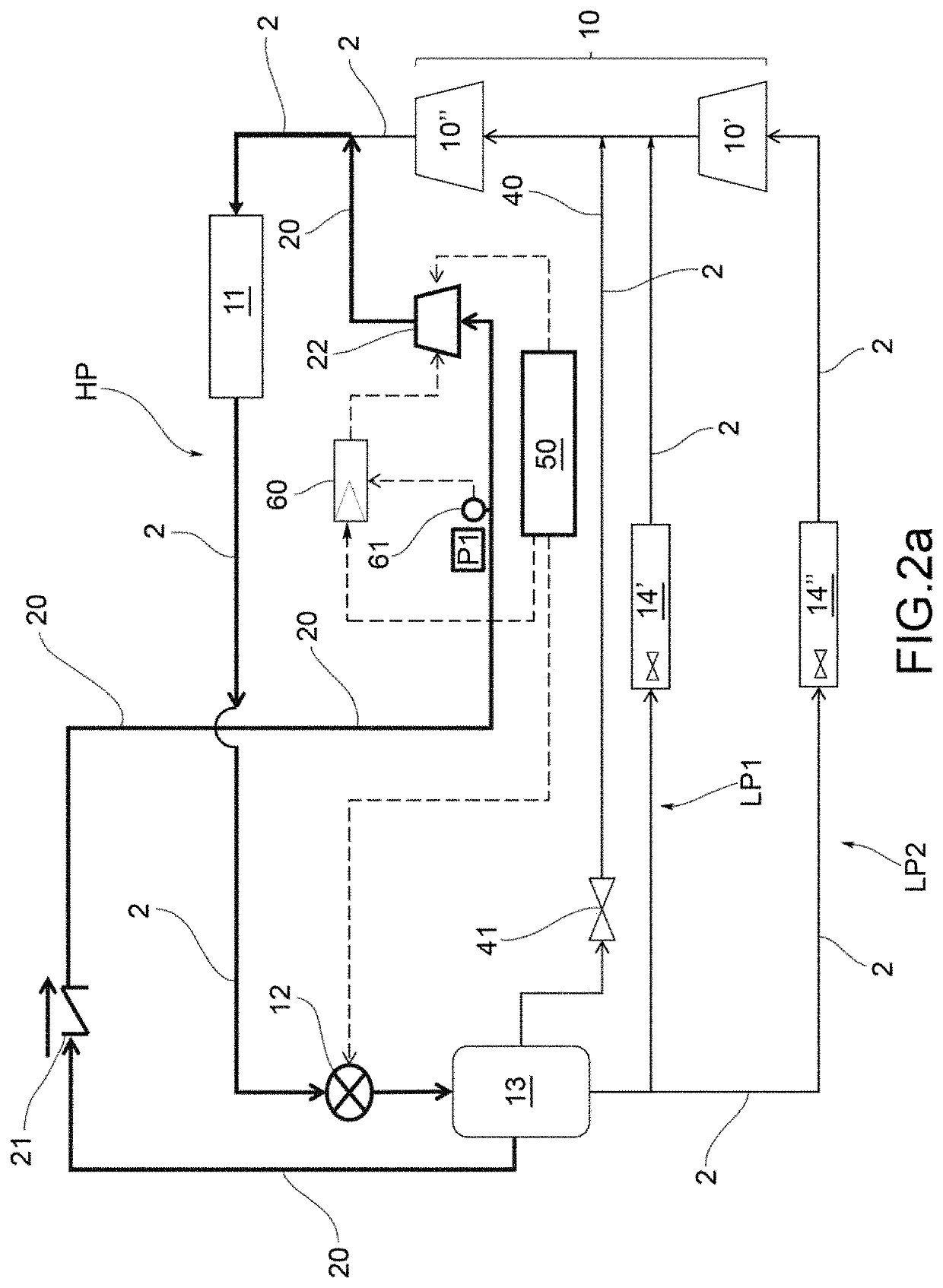 Vapor compression refrigeration system and method of operating such a system