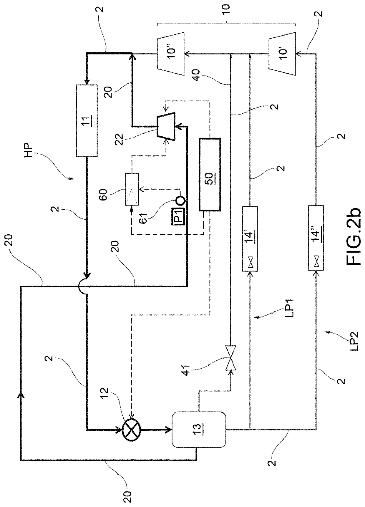 Vapor compression refrigeration system and method of operating such a system