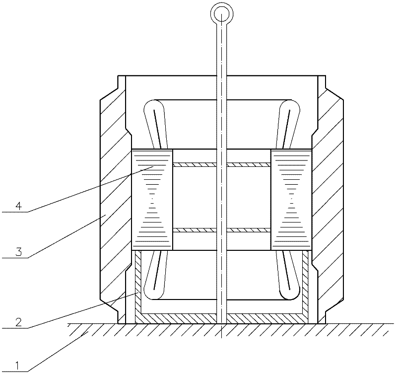 Motor stator assembling apparatus and assembling method