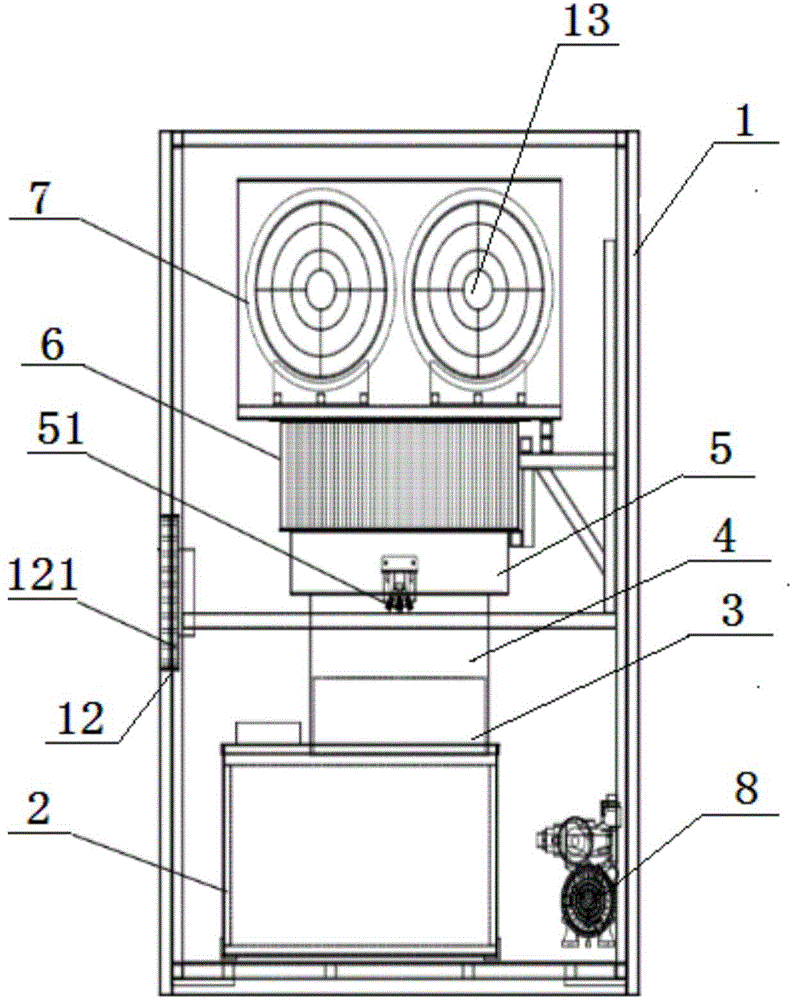 Air purification device and application thereof as well as medical air purification system provided with air purification device