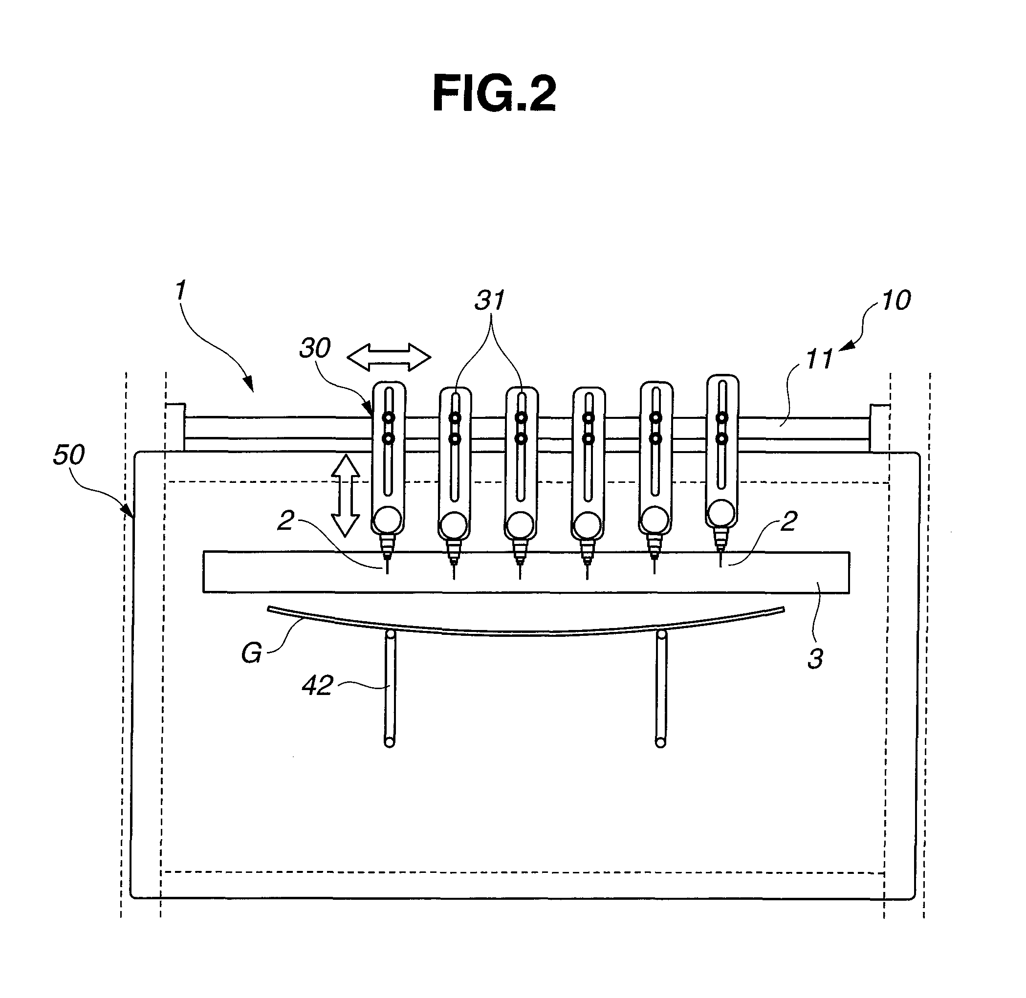 Apparatus and method of applying a coating solution