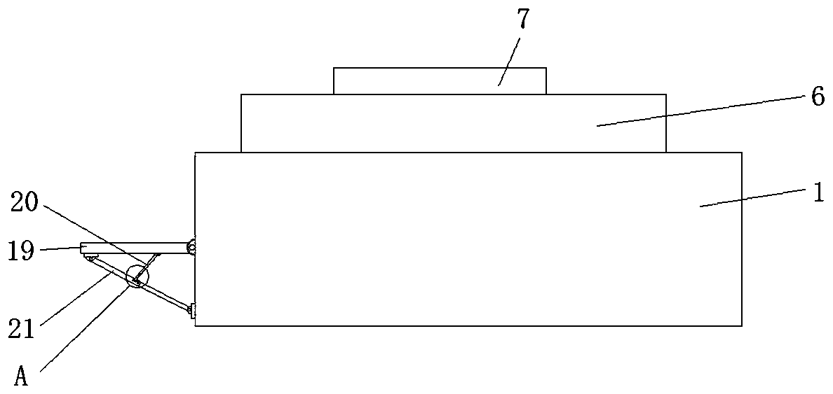 POE power supply with quick heat dissipation mechanism