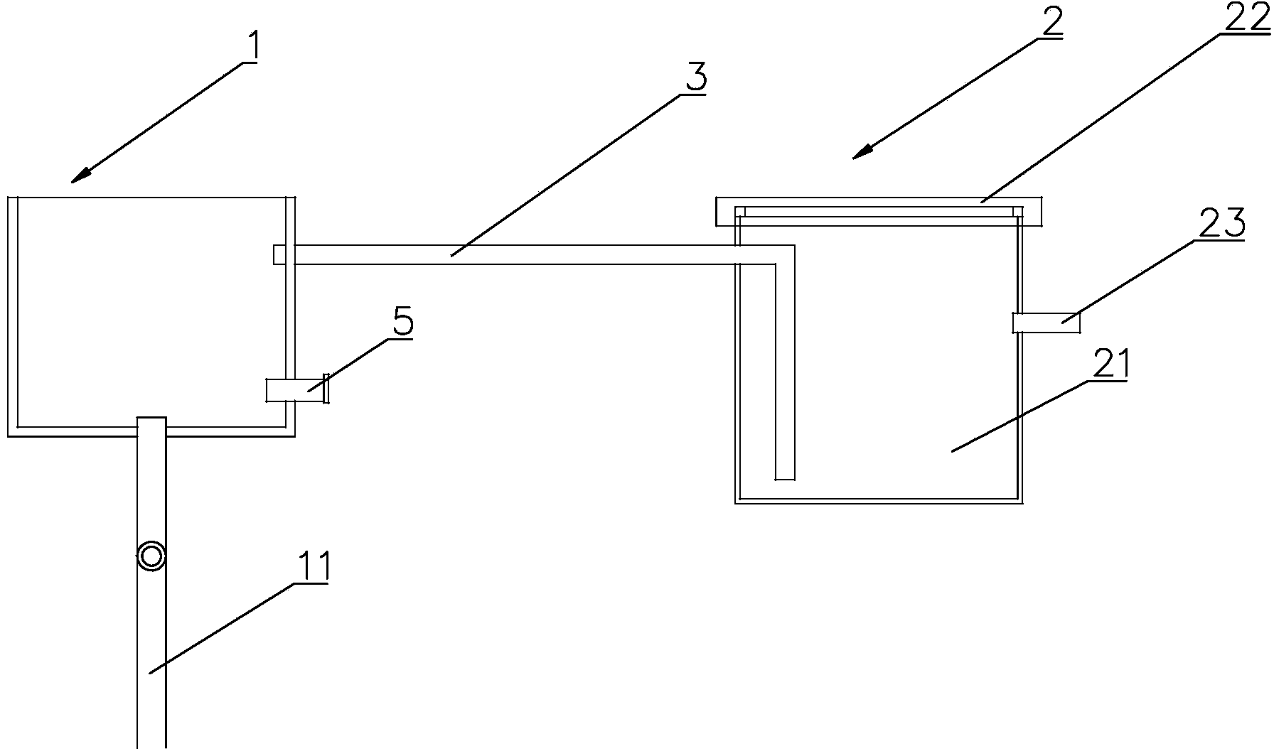 Dewaxing device of tissue embedding machine