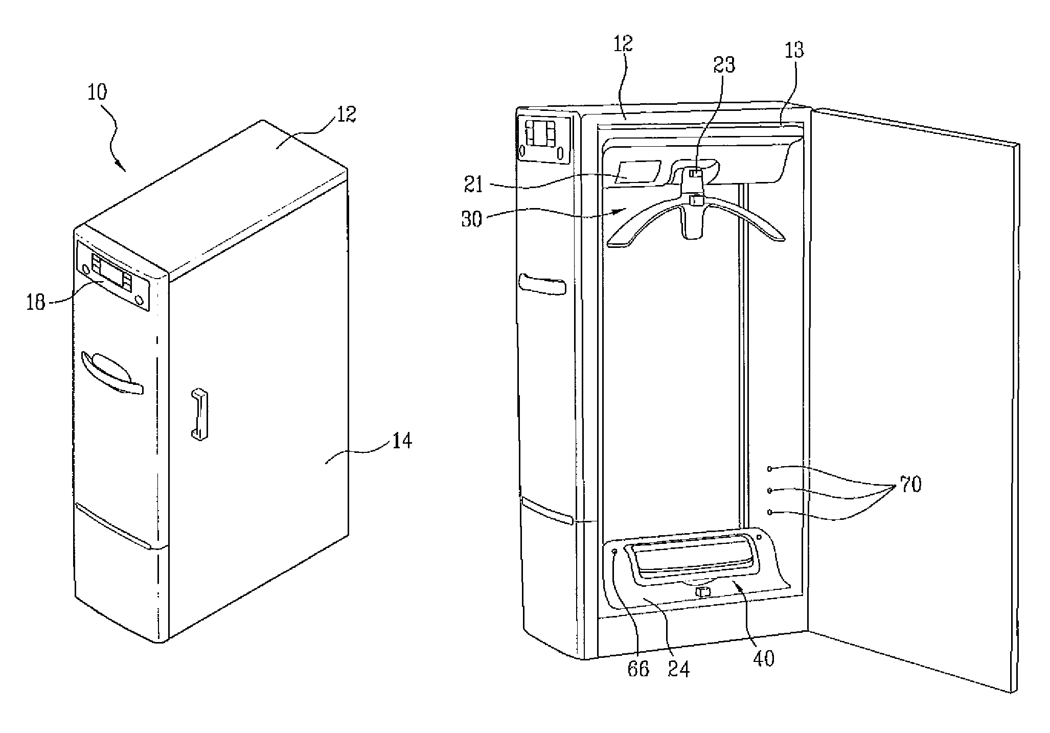 Supplemental clothes treating apparatus