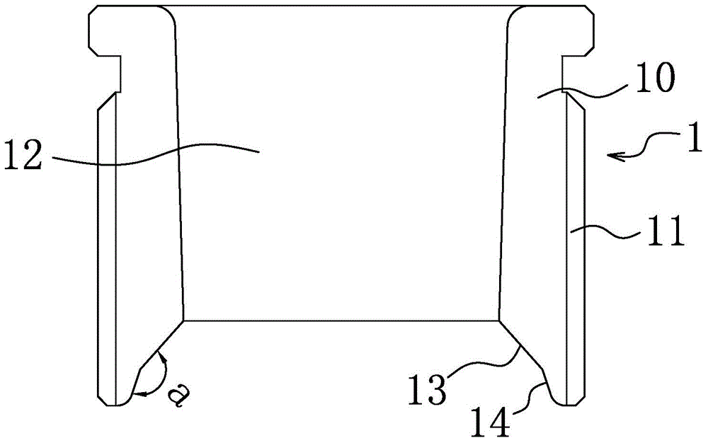 Insertion connecting component with tension connection function