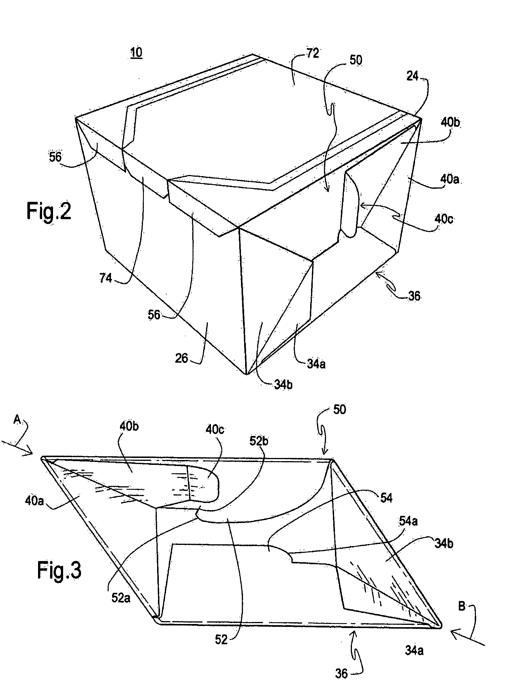 Collapsible microwave popcorn box