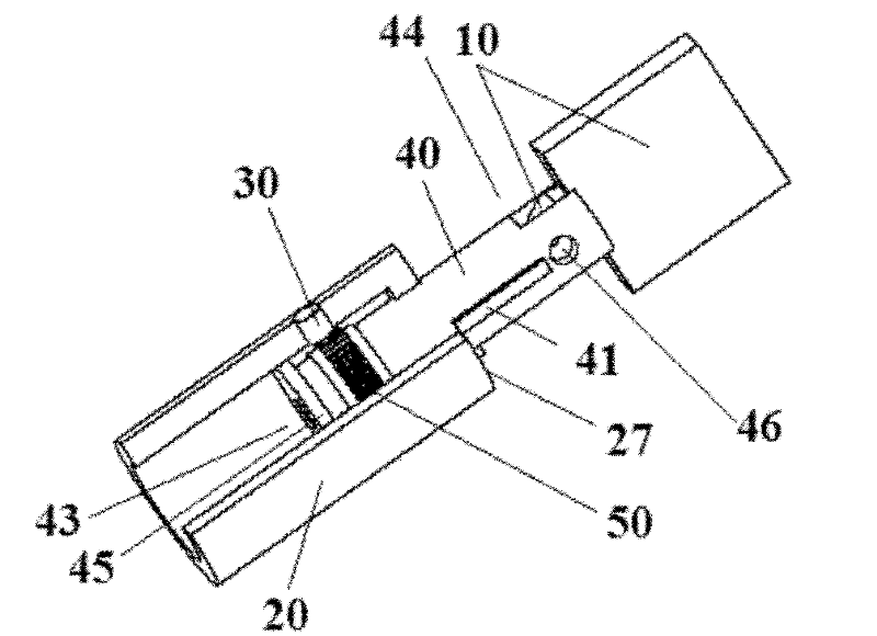 USB-head interface device and equipment containing same