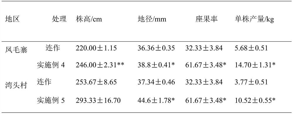 Method for preventing and controlling continuous cropping obstacles of apples, pears and peaches by using ammonium persulfate complexing agent