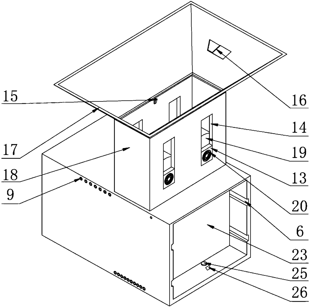 Large-scale square banding machine