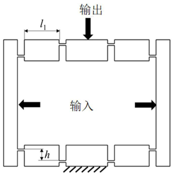 Piezoelectric driving micro clamp with three-stage displacement amplification function and parallel clamping function