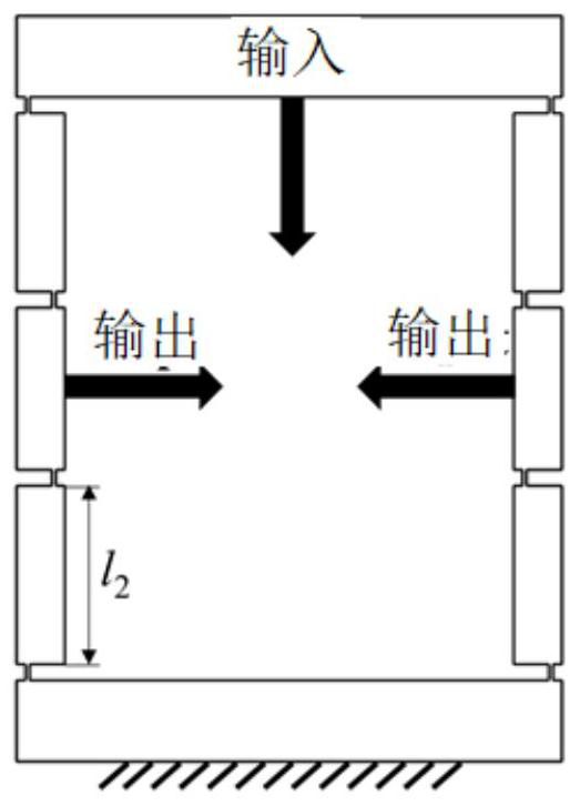 Piezoelectric driving micro clamp with three-stage displacement amplification function and parallel clamping function