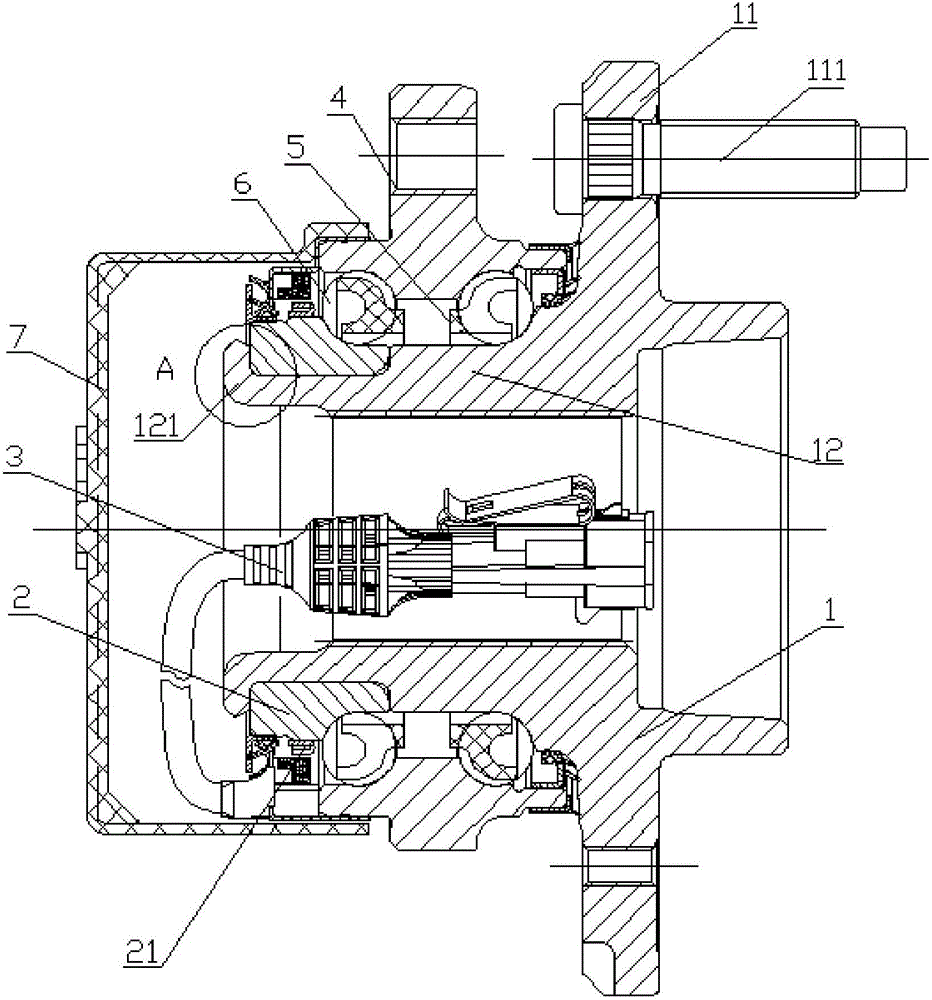 High-corrosion resistance hub bearing unit and machining process