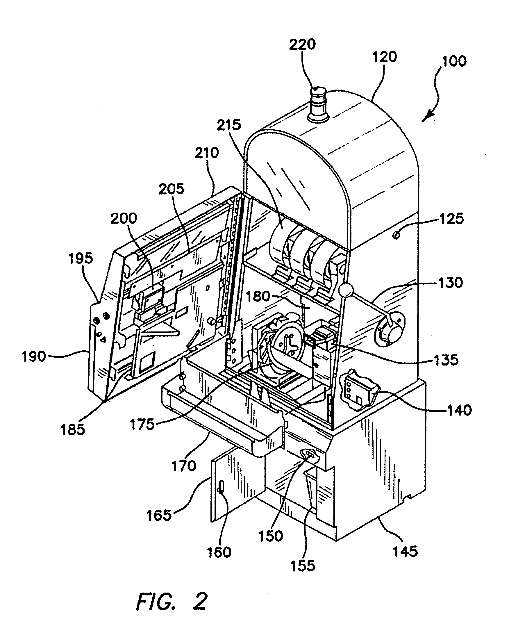 Gaming machine system utilizing video displays comprising organic light emitting diodes