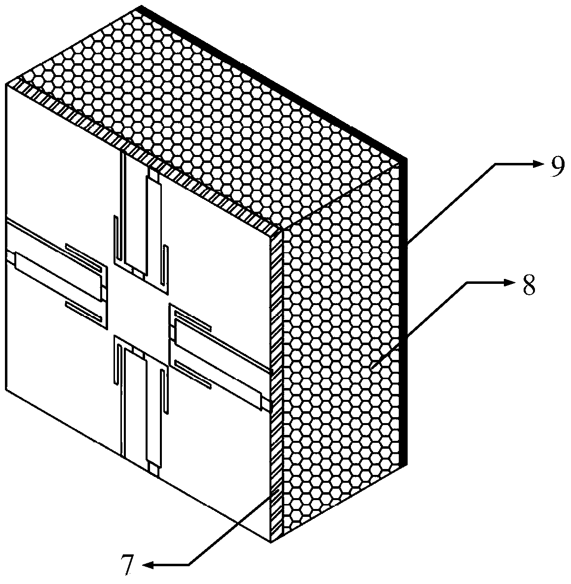 Broadband microwave absorber based on folded dipole