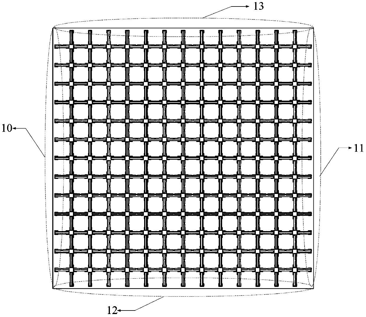 Broadband microwave absorber based on folded dipole